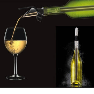 Stainless Steel Bottle Chiller and Pourer