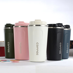 New Style Double Stainless steel 304 Coffee Mug Car Thermos Mug Leak_Proof Travel Thermo Cup Thermosmug For Gifts