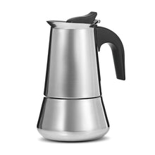 Load image into Gallery viewer, Stainless Steel Moka Coffee Pot Coffee Maker Stovetop Espresso Maker 2017 New Arrival Coffee Makers Espresso Machines With Filt