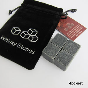 Drixon 100% Natural Whiskey Stones Sipping Ice Cube Whisky Stone Whisky Rock Cooler Wedding Gift Favor Christmas Bar