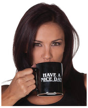 Load image into Gallery viewer, Creative Have a Nice Day Coffee Mug Middle Finger Funny Cup for Coffee Milk Tea Cups Novelty Gifts