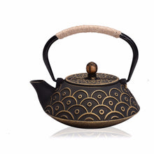 Load image into Gallery viewer, New 7 Chioces Cast Iron Teapot Set Japanese Tea Pot Tetsubin Kettle Enamel 900ml Kung Fu Infusers Metal Net Filter Cooking Tools