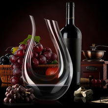 Load image into Gallery viewer, Handmade Crystal Wine Decanter